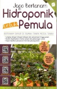 JAGO BERTANAM HIDROPONIK UNTUK PEMULA