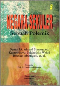 NEGARA SEKULER Sebuah Polemik