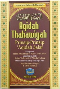 AQIDAH THAHAWIYAH Prinsip=prinsip Aqidah Salaf