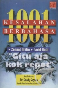 SERIBU SATU KESALAHAN BERBAHASA
