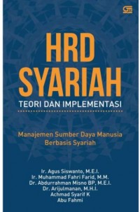 HRD SYARIAH Teori dan Implementasi