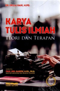 KARYA TULIS ILMIAH Teori dan Terapan